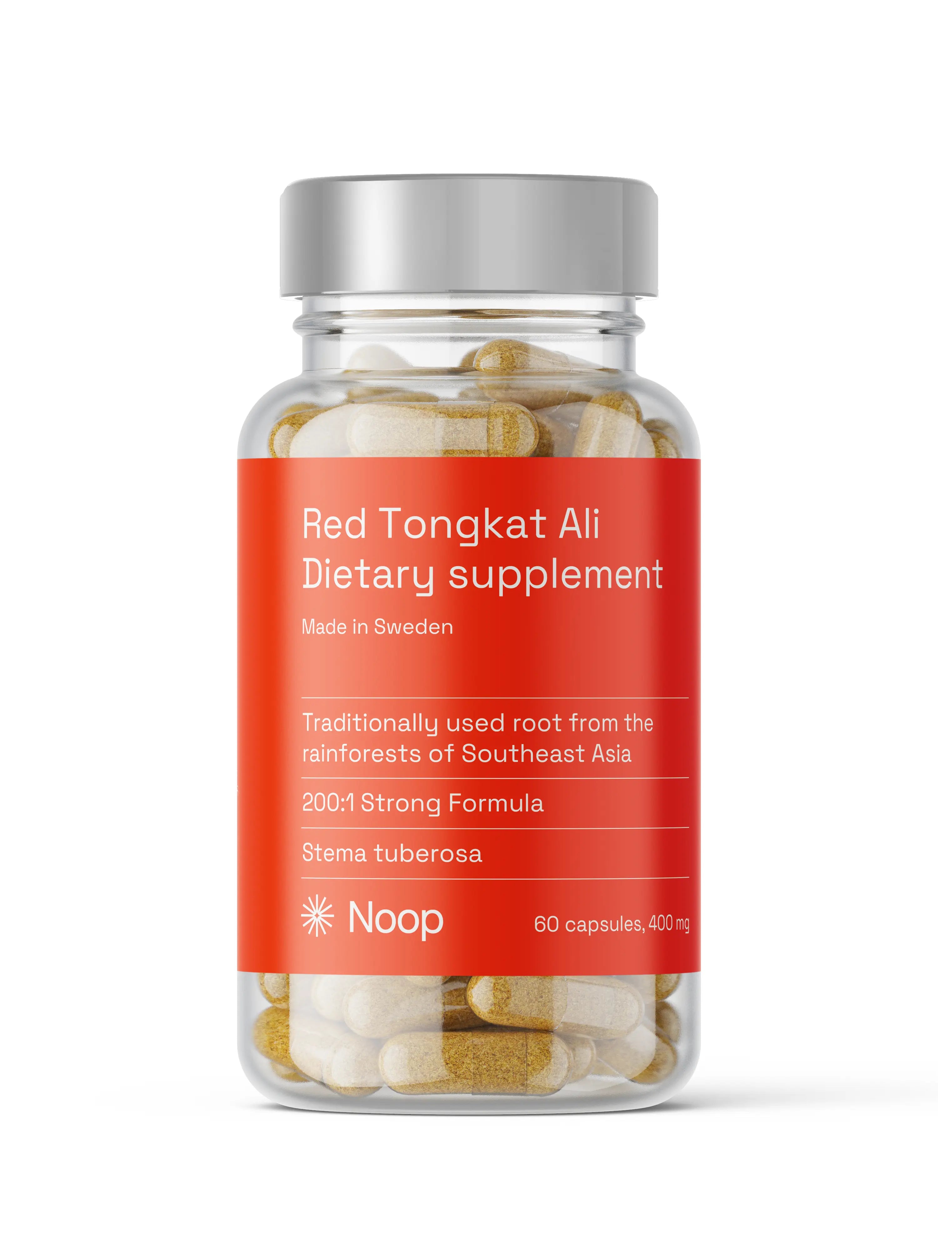 Röd Tongkat Ali Noop
