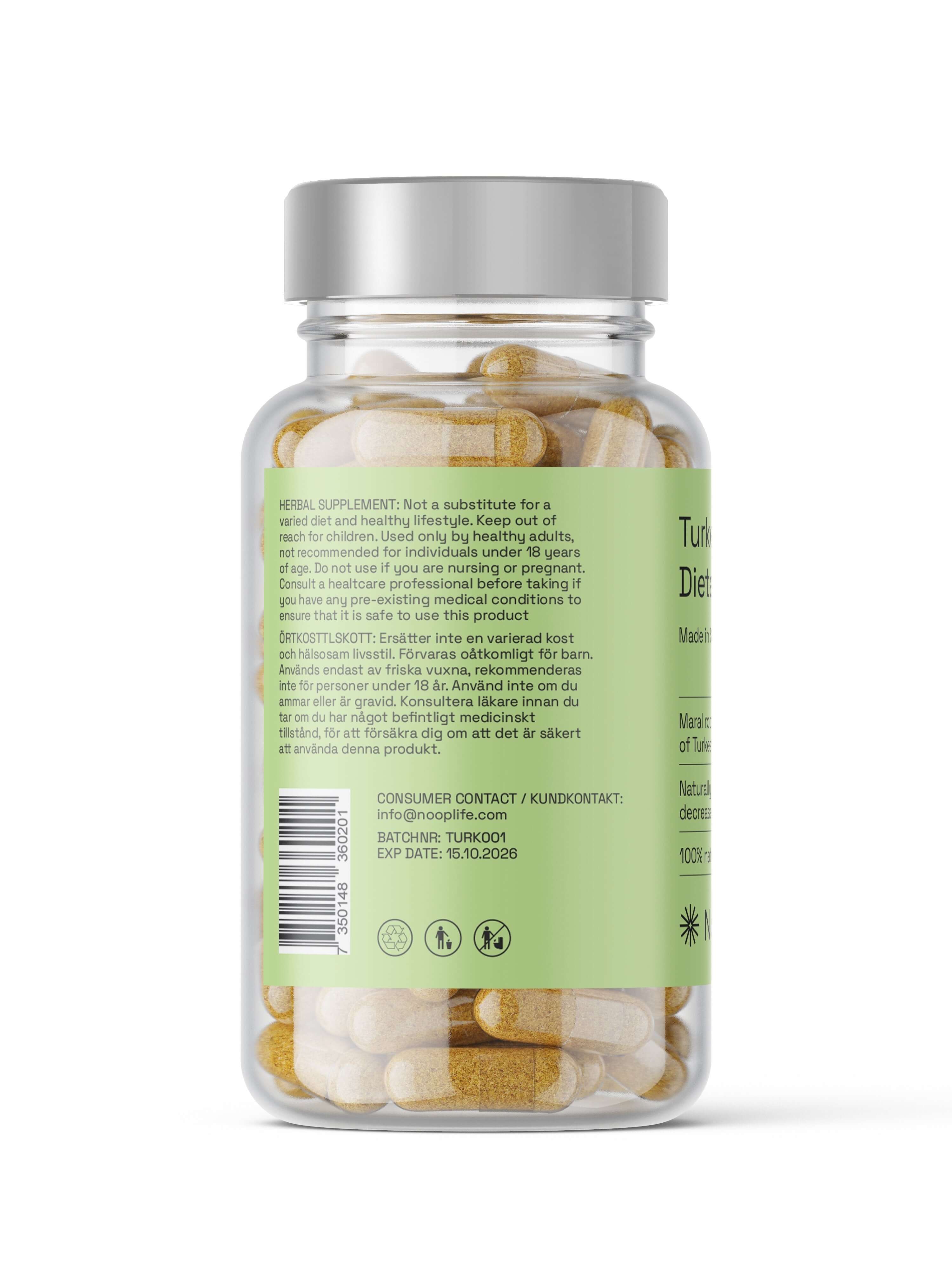 Turkesterone 60 kapslar Noop