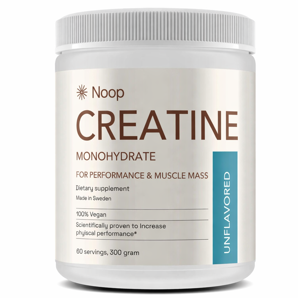 Noop Kreatin Monohydrat 300g framsida – produktbild