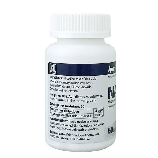 NAD, NMN Sportlab 60 Capsules