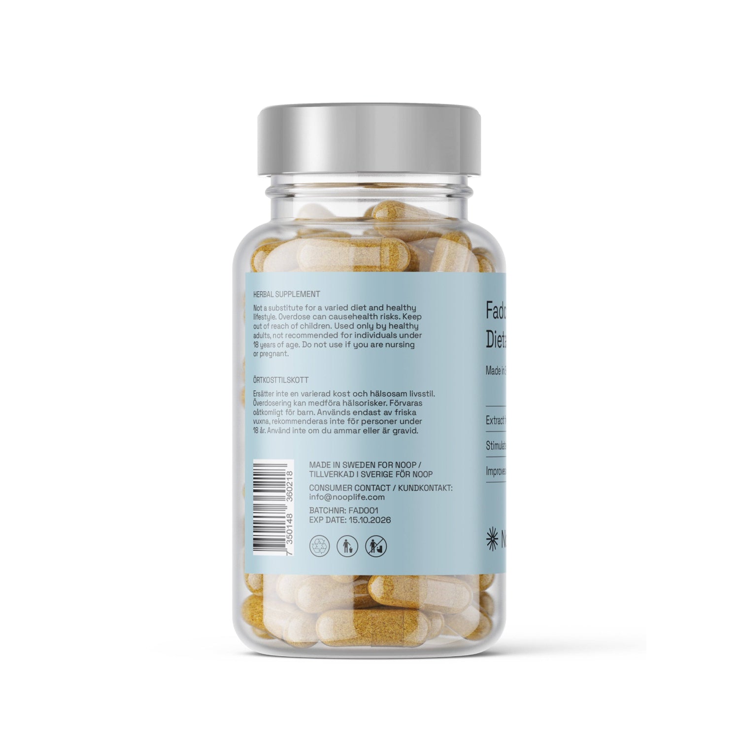 Fadogia Agrestis 60 capsules - NOOP