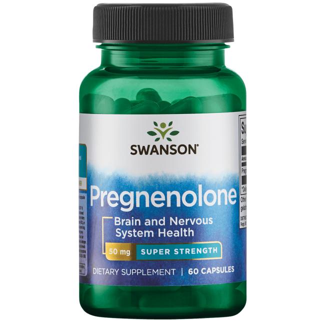 Pregnenolone 50 mg 60 kapslar Swanson