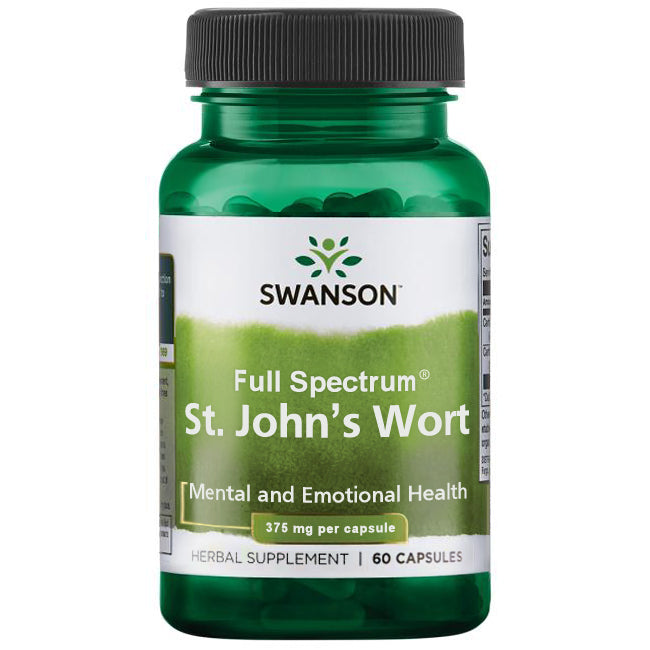 St. John's Wort, Johannesört 60 kapslar Swanson