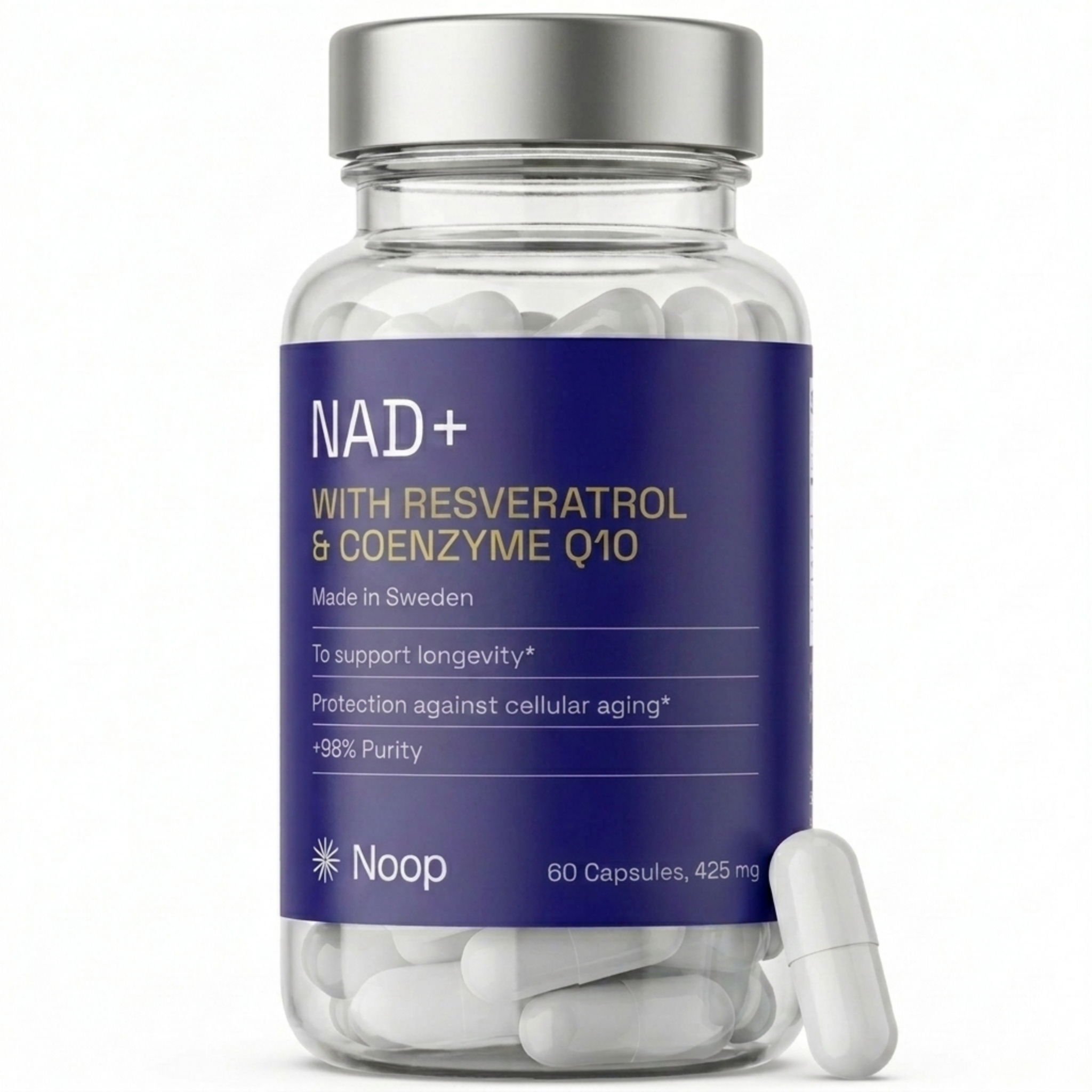 NAD+ Komplex Med Resveratrol & CoQ10 Noop