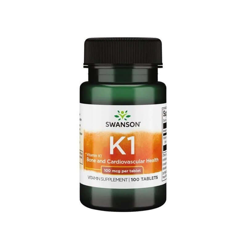 VITAMIN K-1 100 MCG 100 Tabletter Swanson