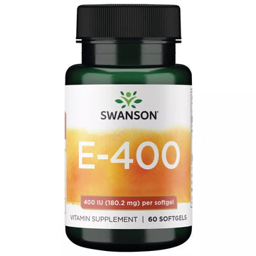 Vitamin E 400 IU 60 softgels Swanson